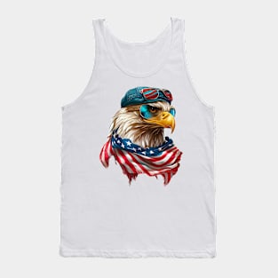 Cool American Eagle #4 Tank Top